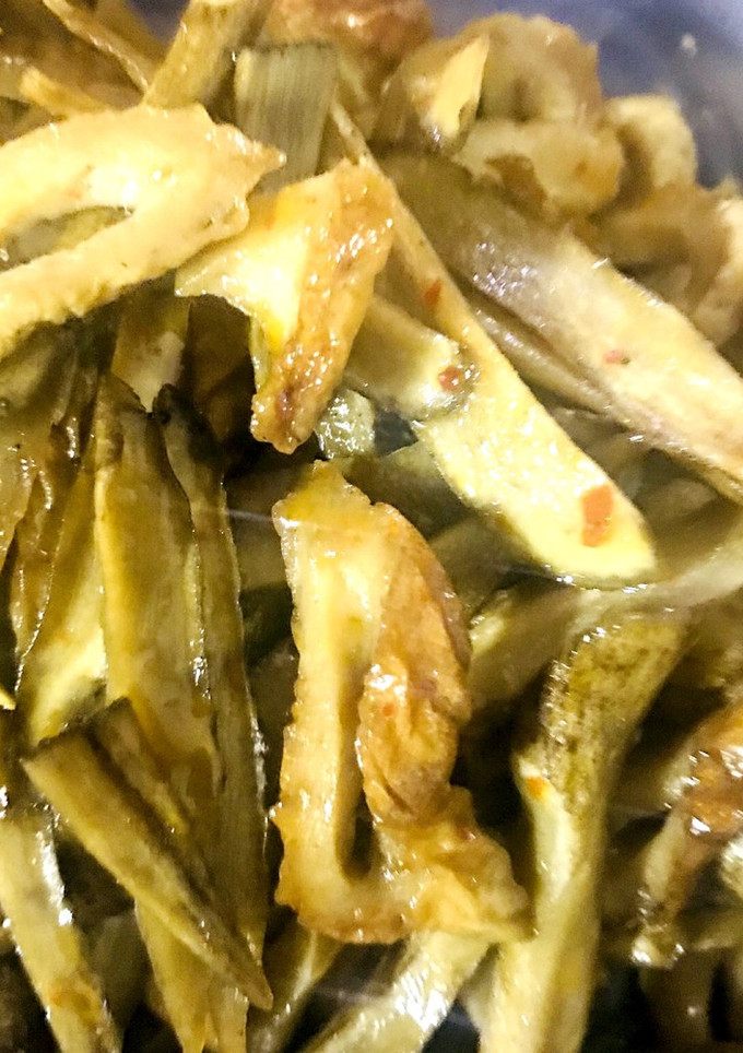 簡単　弁当に　ちくわとゴボウのピリ辛炒め-レシピのメイン写真