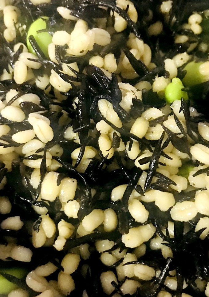 簡単　もち麦とヒジキと枝豆のサラダ-レシピのメイン写真