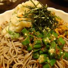 รูปของ まぜまぜ３種のぶっかけそばー＠＠＠