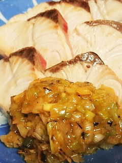 ぶりのネギソースがけ-レシピのメイン写真