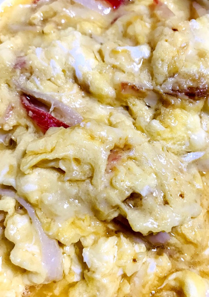 簡単　カニカマチーズのトロトロ炒め-レシピのメイン写真
