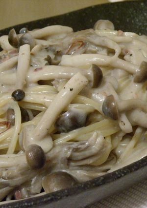 きのことアンチョビのパスタ♪-レシピのメイン写真