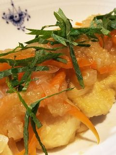 簡単で美味い鶏胸肉の甘辛みぞれ煮-レシピのメイン写真
