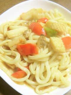 シーフードミックスであったかスープうどん-レシピのメイン写真