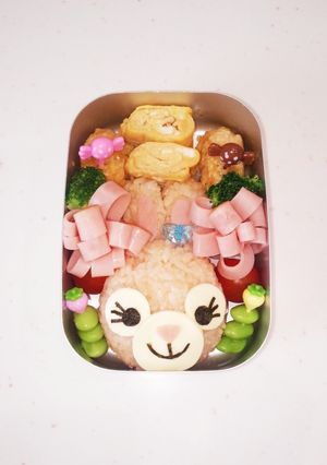 ピックを使って簡単ステラ・ルーキャラ弁-レシピのメイン写真