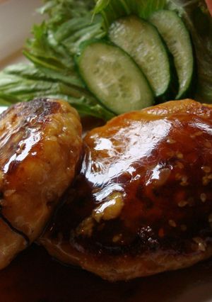 我が家のお豆腐deふわふわハンバーグ-レシピのメイン写真