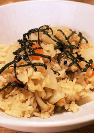 根菜炊込みご飯-レシピのメイン写真