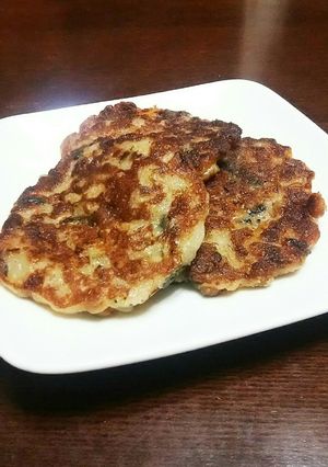 納豆たっぷり、香ばし海苔チヂミ。-レシピのメイン写真