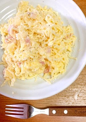 すぐにできる！カルボナーラ【簡単】-レシピのメイン写真