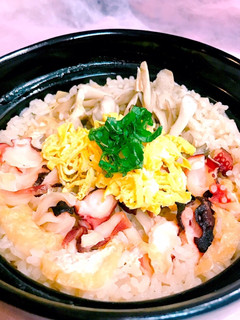土鍋で!たこと舞茸の釜飯風-レシピのメイン写真