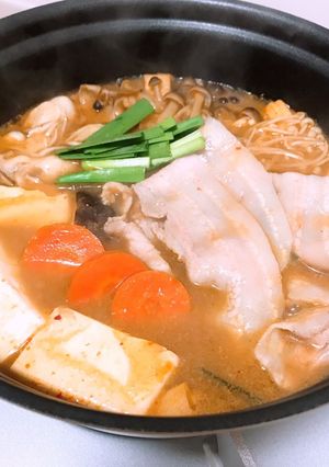 ♡しあわせのキムチ鍋♡-レシピのメイン写真