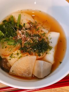 我が家のお雑煮(静岡風)-レシピのメイン写真