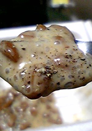 ★お豆腐ベーグルに合うウマウマ納豆★-レシピのメイン写真