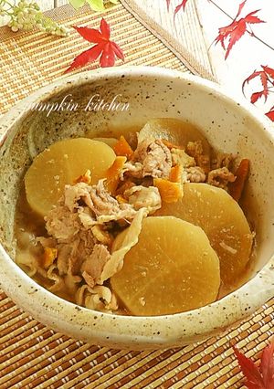 【薬膳】豚と大根の陳皮煮-レシピのメイン写真