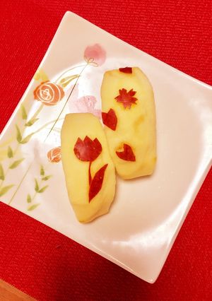 りんご飾り切り-レシピのメイン写真