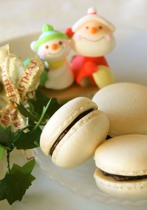 チョコマカロン'19クリスマス-レシピのメイン写真