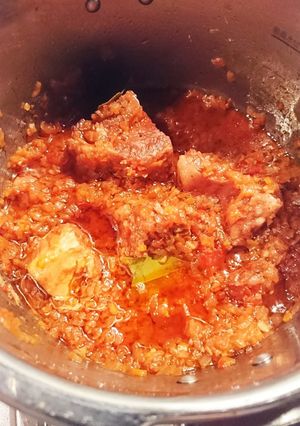 豚かた肉のワイン煮込み-レシピのメイン写真