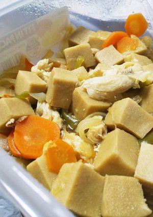 お手軽！レンジで和風野菜の煮物(？)-レシピのメイン写真