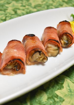 カキのベーコン巻き-レシピのメイン写真