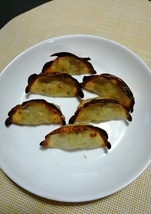 オーブンで焼いた餃子-レシピのメイン写真