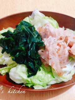 簡単豚肉ワカメサラダ-レシピのメイン写真