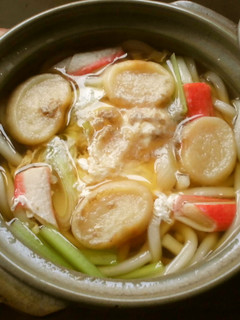 あり合わせの鍋焼きうどん♪-レシピのメイン写真
