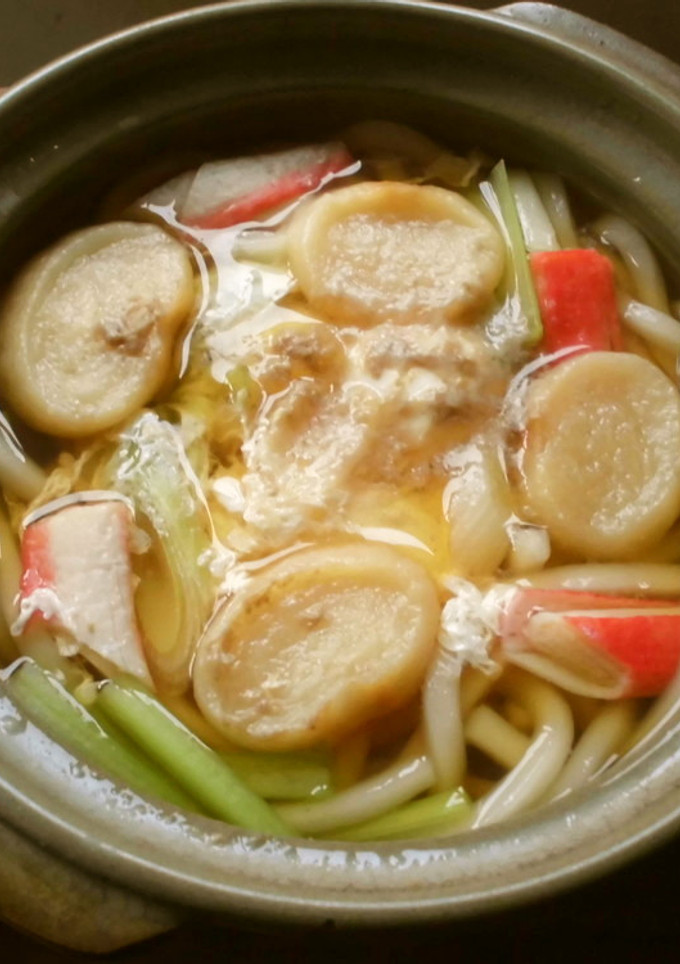あり合わせの鍋焼きうどん♪-レシピのメイン写真