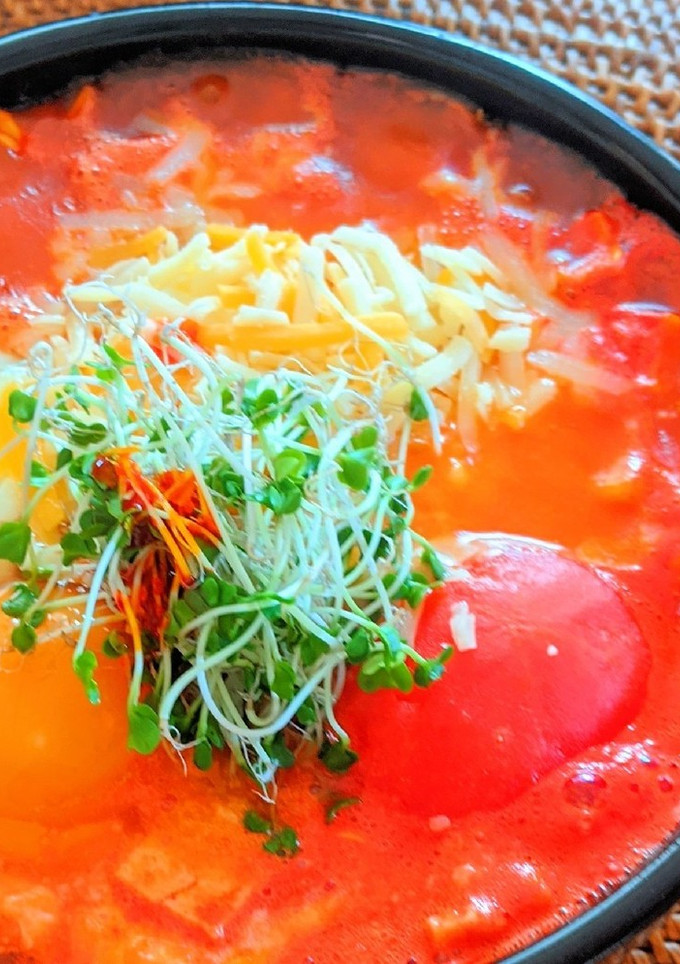 蒙古タンメン中夲アレンジ✿卵とチーズと…-レシピのメイン写真