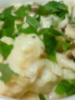 カリフラワーと鯖缶のクリームソース煮♡-レシピのメイン写真