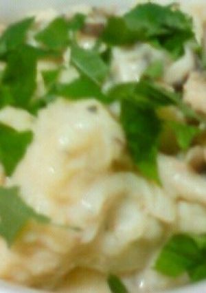 カリフラワーと鯖缶のクリームソース煮♡-レシピのメイン写真