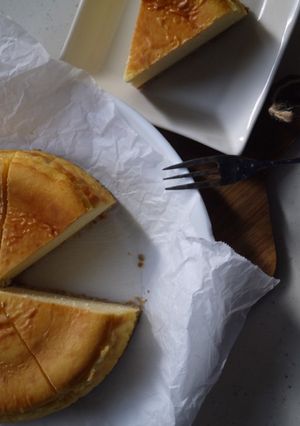 ベイクドチーズケーキ-レシピのメイン写真