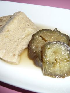 節約ナスと染み豆腐煮-レシピのメイン写真
