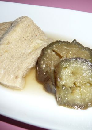節約ナスと染み豆腐煮-レシピのメイン写真