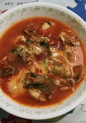 カキのトマト煮-レシピのメイン写真
