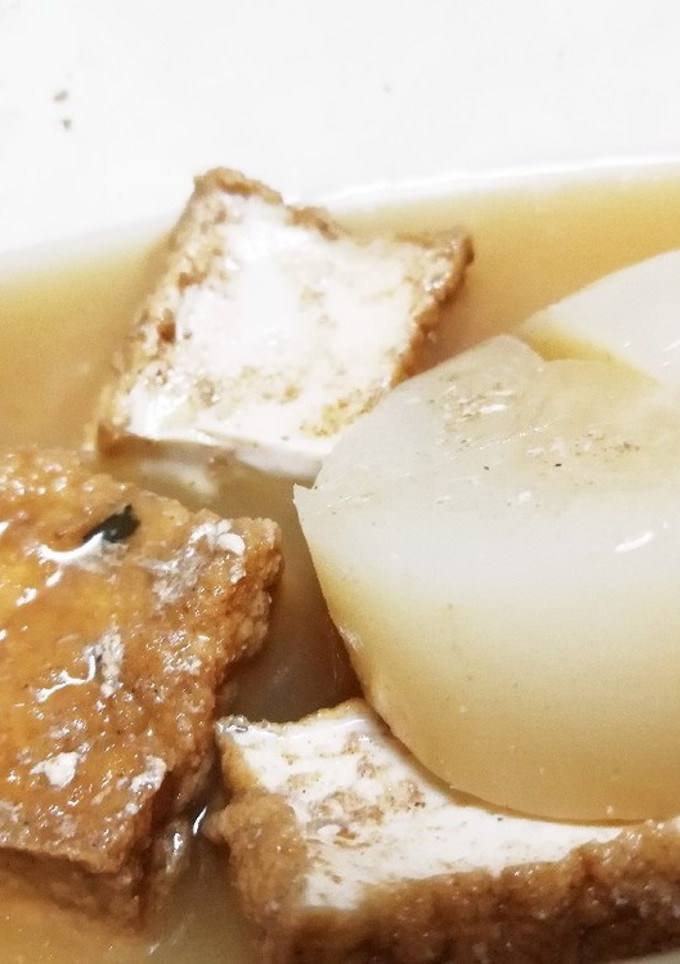大根と厚揚げの煮物-レシピのメイン写真