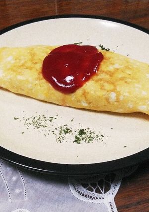 チキンライスでオムライス♡炊飯器-レシピのメイン写真