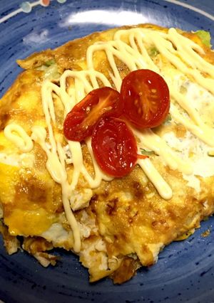 キャベツとたまごのとんぺい焼きVol.2-レシピのメイン写真