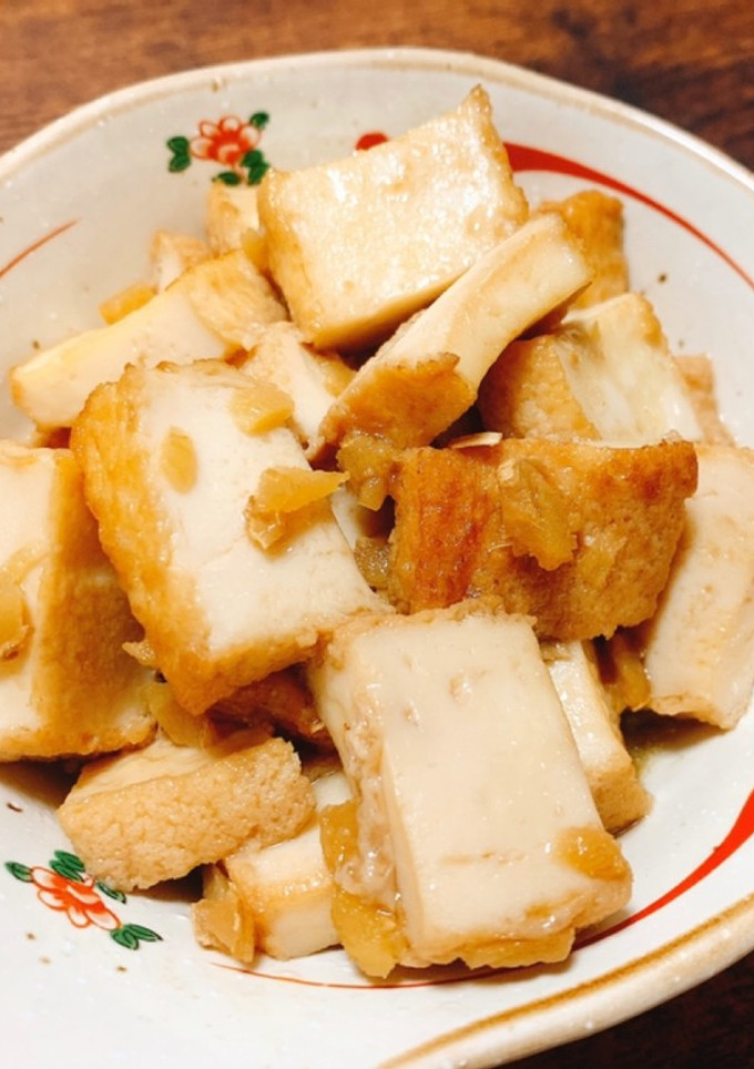 厚揚げの中華風生姜煮-レシピのメイン写真