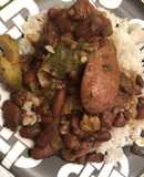 ルイジアナ州豆とソーセージ煮込み