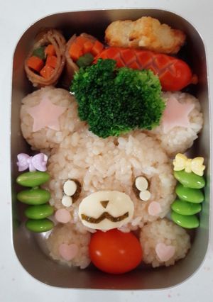 モフルンもふもふ簡単キャラ弁☆-レシピのメイン写真
