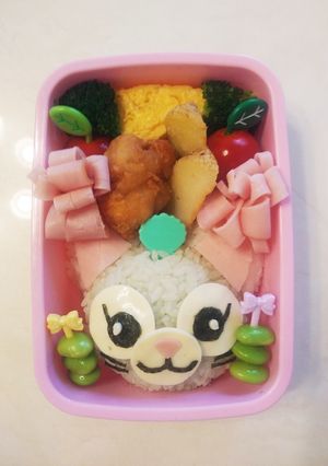 ピック使用で簡単☆ジェラトーニキャラ弁-レシピのメイン写真