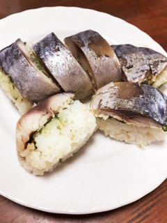 簡単焼きサバ寿司(塩分3.8g/人)-レシピのメイン写真