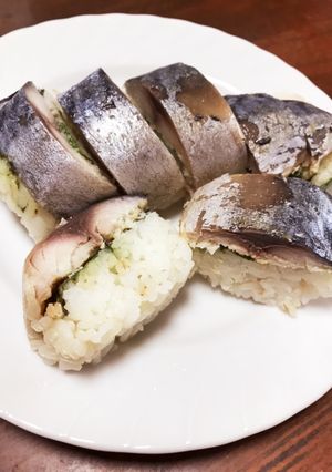 簡単焼きサバ寿司(塩分3.8g/人)-レシピのメイン写真
