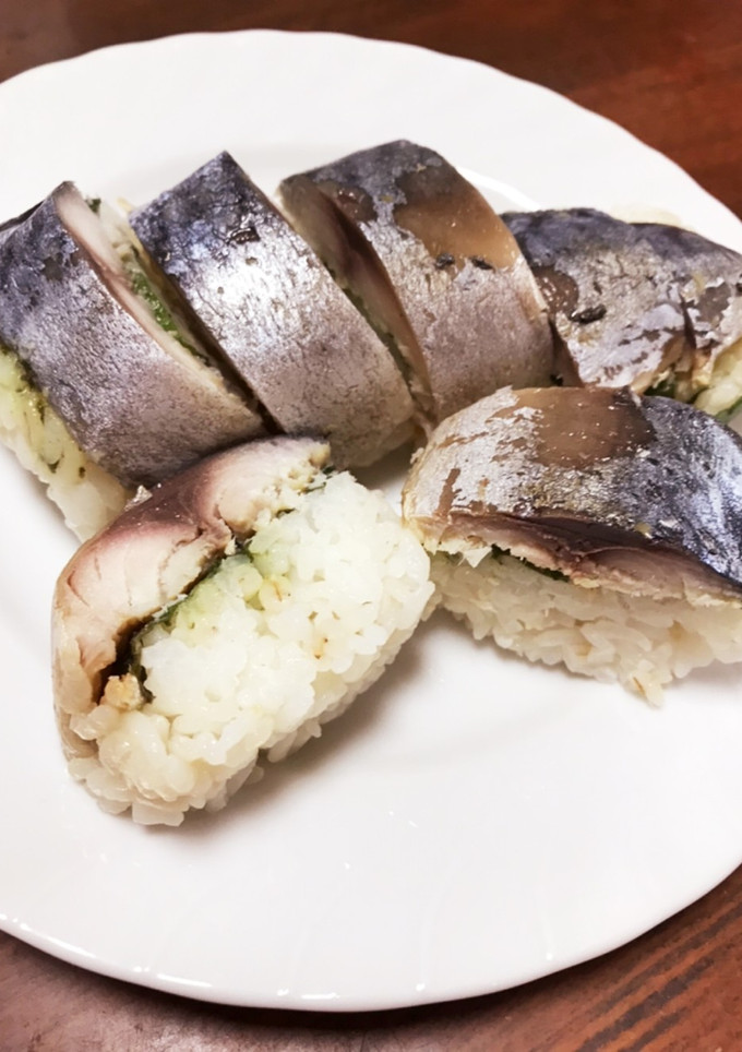 簡単焼きサバ寿司(塩分3.8g/人)-レシピのメイン写真