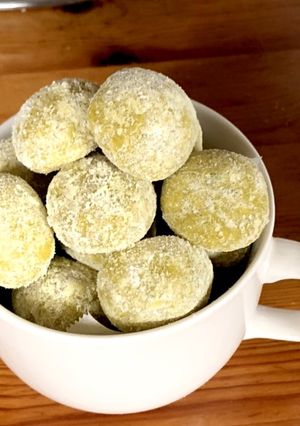 かぼちゃのスノーボールクッキー-レシピのメイン写真