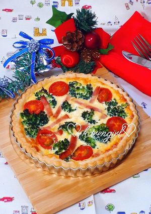 クリスマス☆キッシュ-レシピのメイン写真
