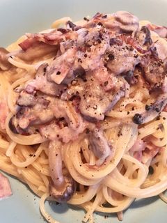 簡単、生クリームを使わないクリームパスタ-レシピのメイン写真