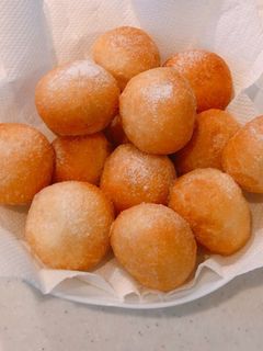 HBで大量生産、チョコ入揚げパンボール-レシピのメイン写真