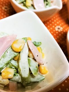 簡単【アスパラとギョニソのガリマヨ和え】-レシピのメイン写真