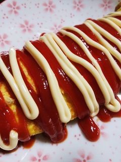 簡単‼️納豆オムレツ-レシピのメイン写真